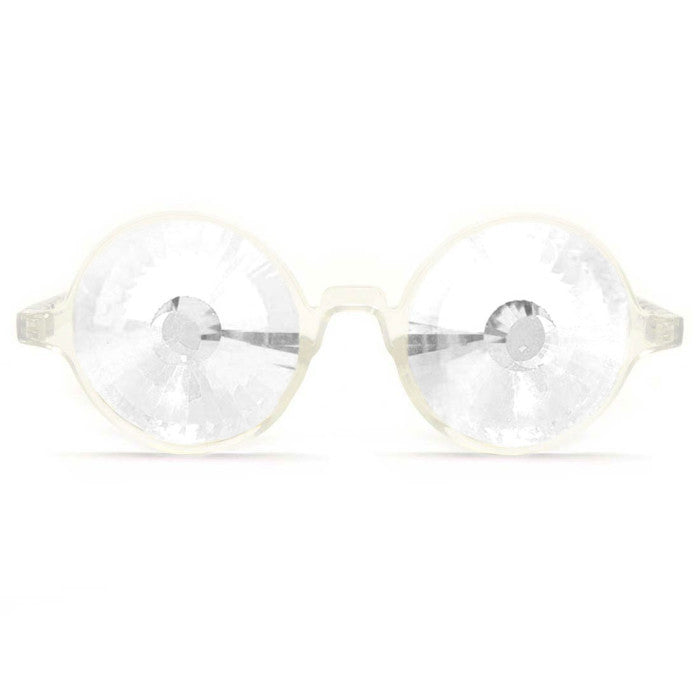 Live4This Clear Vortex Kaleidoscope Glasses